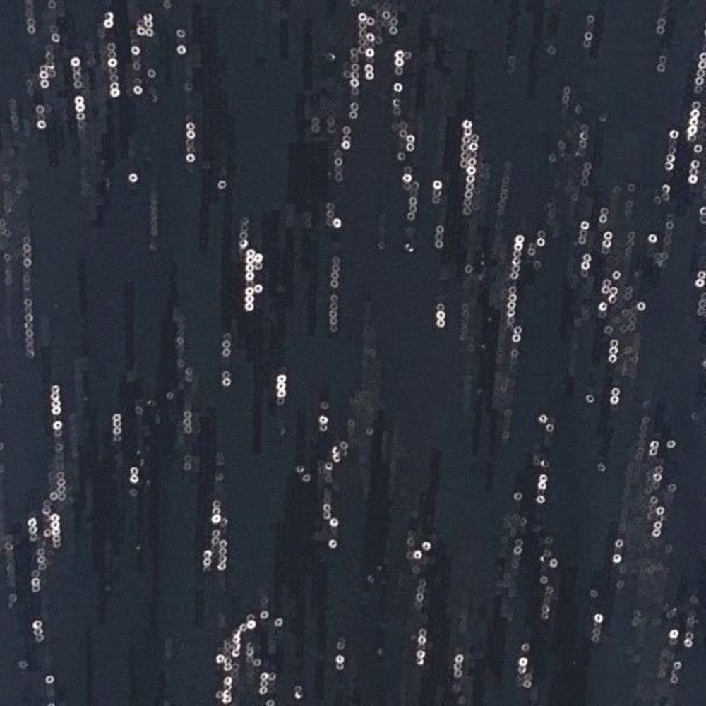 Soprano Black Sequin Sleeveless Scoop Neck Mini Dress Medium - Picture 2 of 7